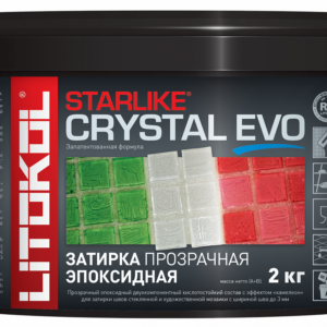 Эпоксидная затирочная смесь STARLIKE CRYSTAL EVO