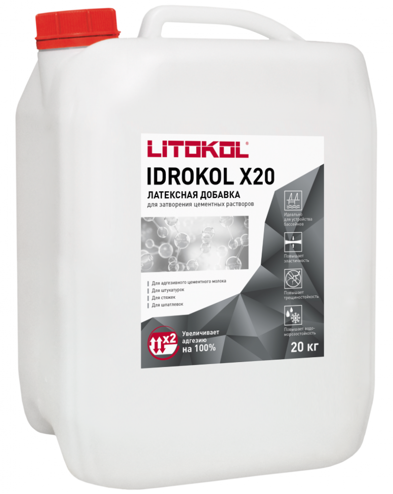 Латексная добавка IDROKOL X20
