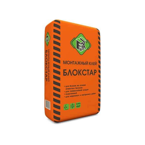 Клей монтажный Блокстар «Fix», 40 кг