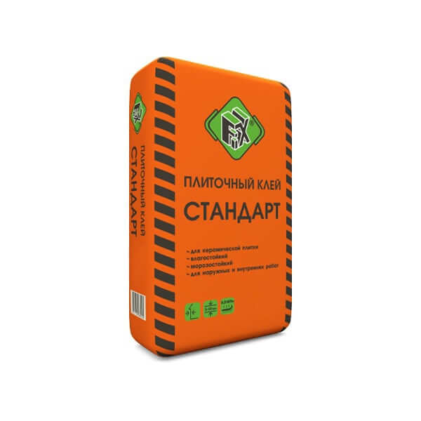 Плиточный клей Стандарт «Fix», 40 кг