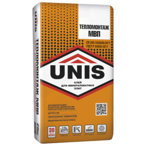 UNIS ТЕПЛОМОНТАЖ клей для МВП