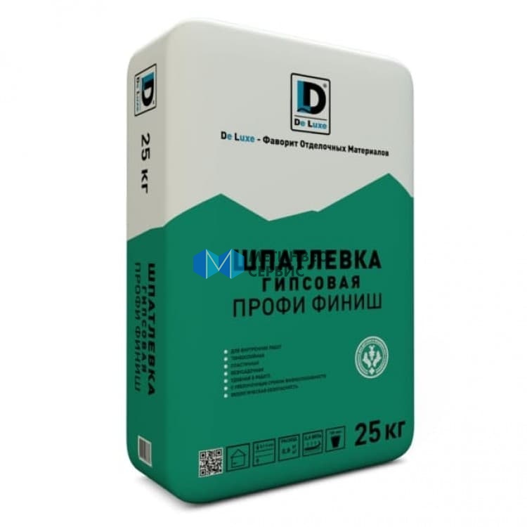 Шпатлевка гипсовая Профи Финиш De Luxe