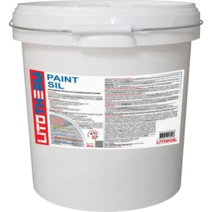 LITOTHERM PAINT SIL 20 кг База А (белый) пластиковое ведро
