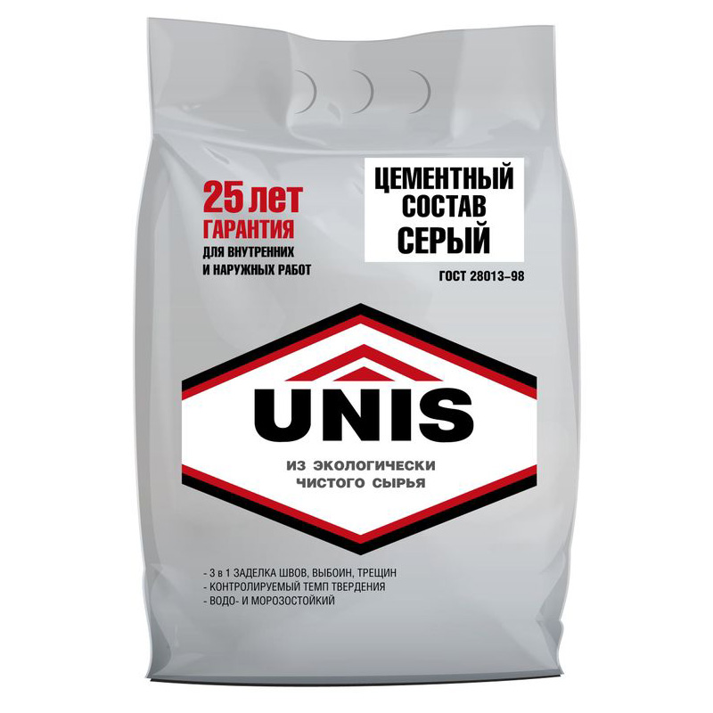 UNIS Цементный состав серый п/э