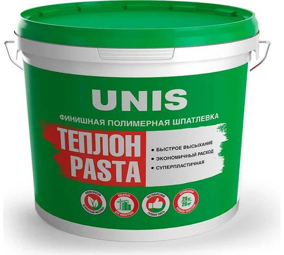 Pasta ТЕПЛОН шпатлевка полимерная готовая 15 кг