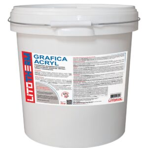 LITOTHERM GRAFICA ACRYL 25 кг База А (белый) пластиковое ведро