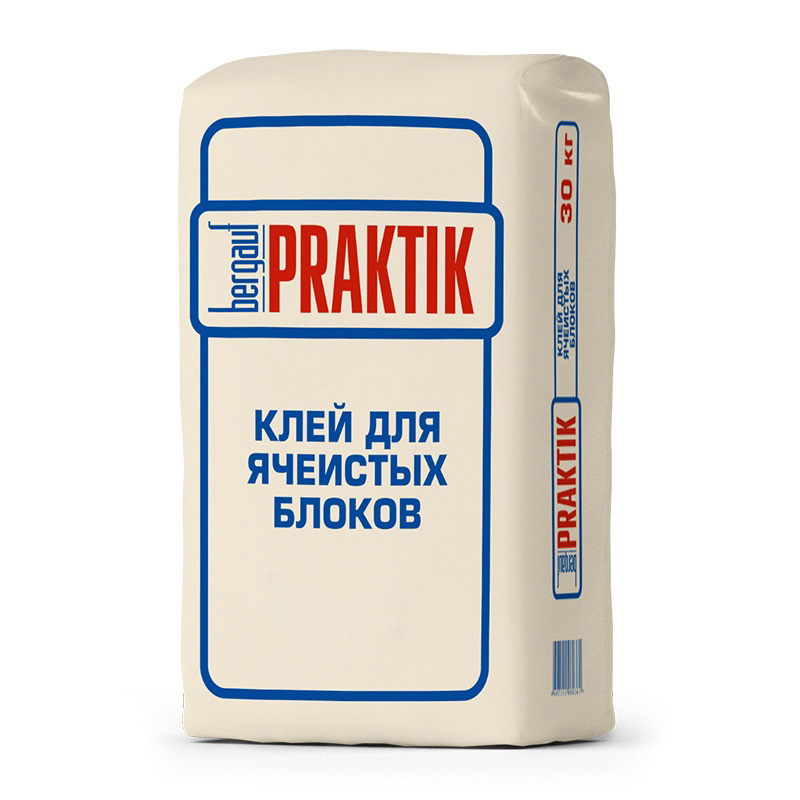 Bergauf Praktik Клей для ячеистых блоков