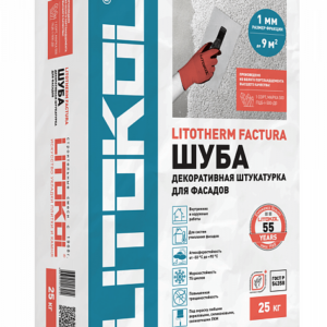 LITOTHERM FACTURA 25 кг белый мешок