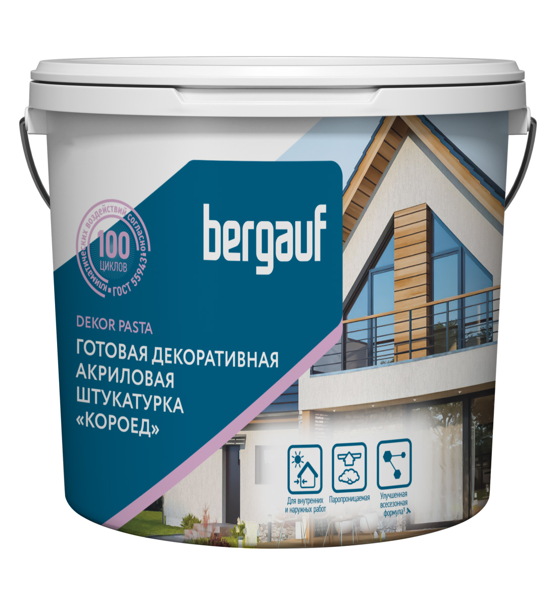 Bergauf Dekor Pasta 2 мм