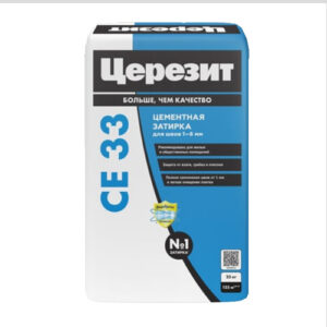 Церезит CE33/25кг Затирка для швов 1-6 мм