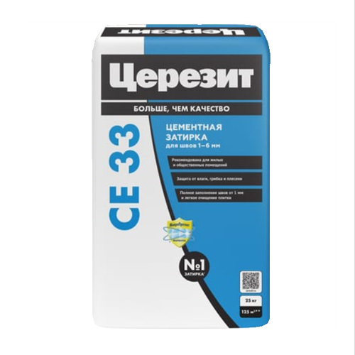 Церезит CE33/2кг Затирка для швов 1-6 мм