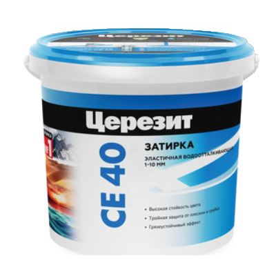 Церезит CE 40/1кг Затирка для швов 1-10 мм