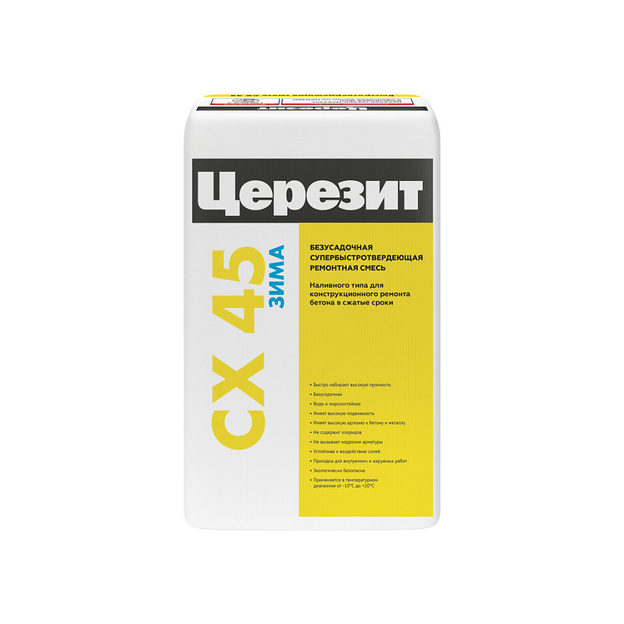 Церезит CX 45/25 Зимний цемент д/монтажа