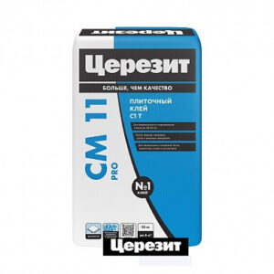 Церезит CM11/25кг, PRO Плиточный клей