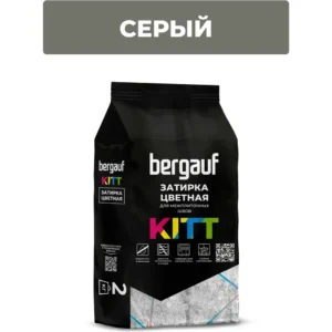 Kitt, затирка серая, 2 кг