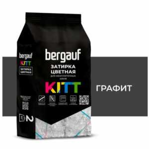 Kitt, затирка черная (графит), 2 кг