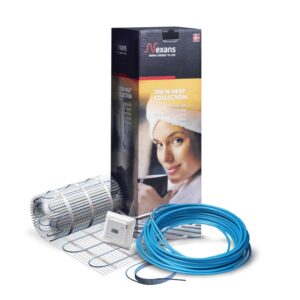MILLIMAT/150 1500W - (10 m2) двухжильная кабельная сетка для полов уменьшенной толщины на клеевой основе