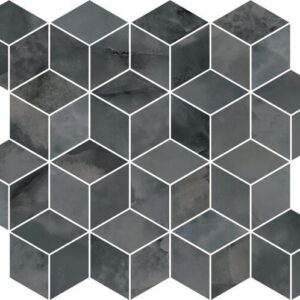 T017/14024 Декор Джардини серый темный мозаичный 45x37,5x10