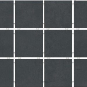 1291H Амальфи черный, полотно 29,8х39,8 из 12 частей 9,8x9,8x7