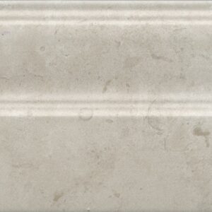 FMA028R Плинтус Карму серый светлый матовый обрезной 30х15 30x15x17