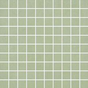 MM6409 Декор Левада мозаичный зеленый светлый глянцевый 25х40 25x40x8