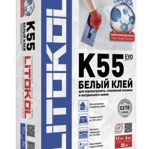 LITOPLUS K55 белый мешок 5 кг