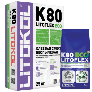 LITOFLEX K80 ECO серый мешок 25 кг