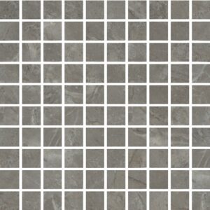 MM6434 Декор Кантата мозаичный серый глянцевый 25x40x0,8