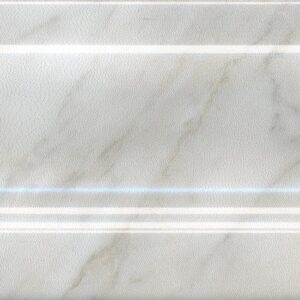 FMD041 Плинтус Каприччо белый глянцевый 20x10x1,3