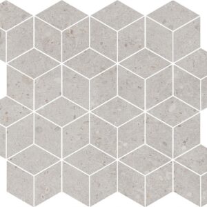 T017/14053 Декор Риккарди мозаичный серый светлый матовый 45x37,5x1