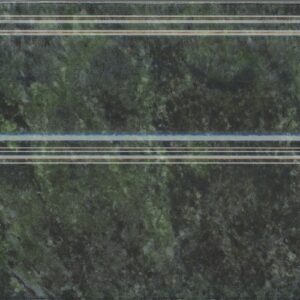 FMA031R Плинтус Серенада зелёный глянцевый обрезной 30x15x1,7