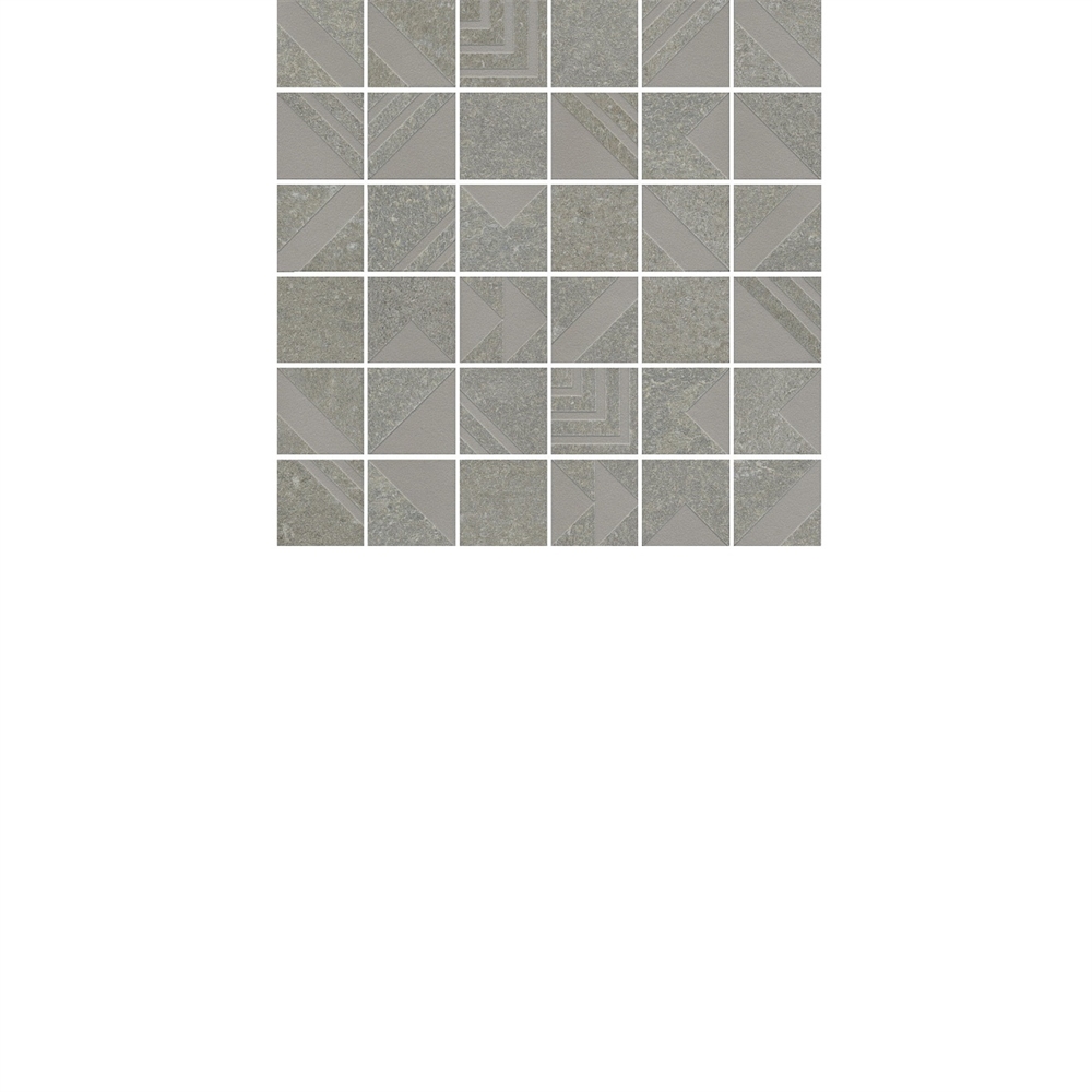 SBM013/DD204320 Декор Про Нордик серый светлый мозаичный 30x30x0,9