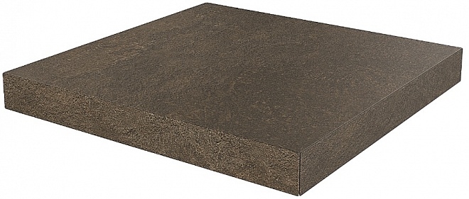 DD600220R/GCA Ступень угловая клееная Про Стоун коричневый 33x33x0,9