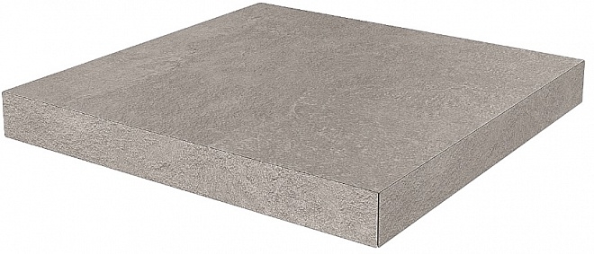 DD600420R/GCA Ступень угловая клееная Про Стоун серый 33x33x0,9
