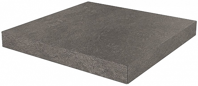 DD600620R/GCA Ступень угловая клееная Про Стоун антрацит 33x33x0,9